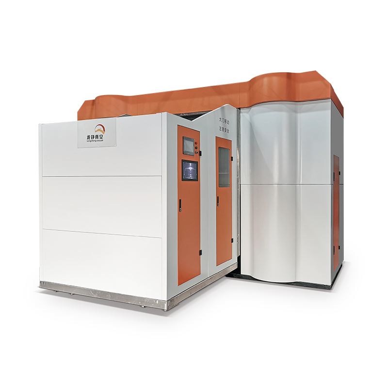 Peralatan salutan vakum gentian gentian bahan fleksibel